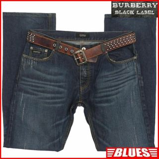 バーバリーブラックレーベル(BURBERRY BLACK LABEL)の廃盤 バーバリーブラックレーベル ジーンズ デニム ノバチェック JJ810(デニム/ジーンズ)