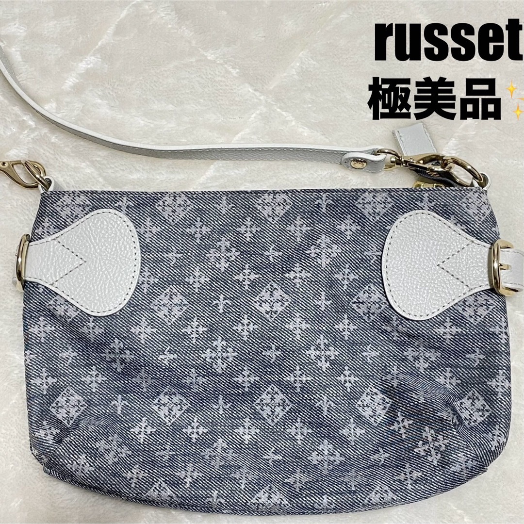 Russet(ラシット)のRUSSET ラシット　ミニショルダーバッグ　デニムナイロンシリーズ レディースのバッグ(ショルダーバッグ)の商品写真