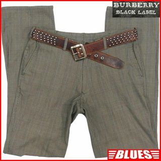 バーバリーブラックレーベル(BURBERRY BLACK LABEL)の廃盤 バーバリーブラックレーベル チェックパンツ 79 千鳥格子 JJ812(スラックス)