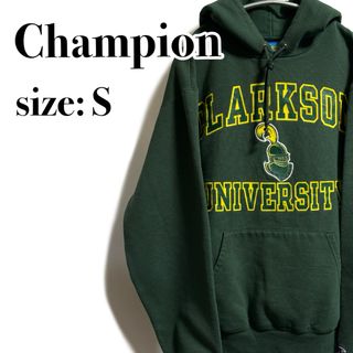 チャンピオン(Champion)のChampion チャンピオン パーカー プルオーバー カレッジ ビッグプリント(パーカー)