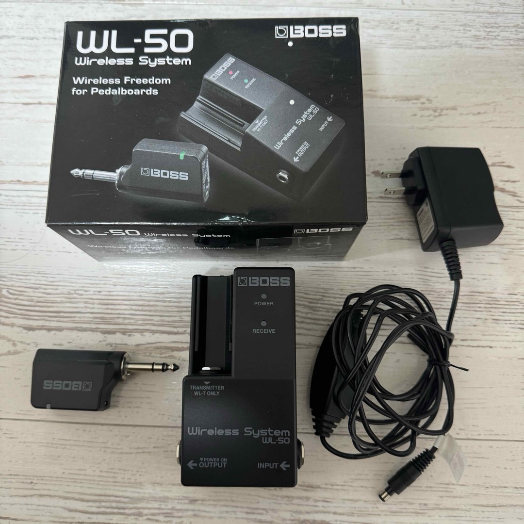 BOSS(ボス)の美品 BOSS Wireless System WL-50 ワイヤレスシステム  楽器のギター(エフェクター)の商品写真