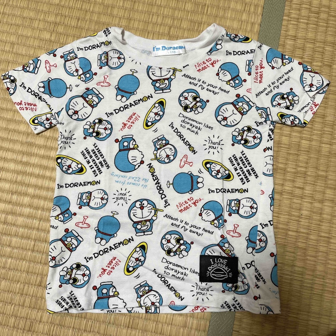 ドラえもん(ドラエモン)のドラえもん　Tシャツ　110センチ キッズ/ベビー/マタニティのキッズ服男の子用(90cm~)(Tシャツ/カットソー)の商品写真