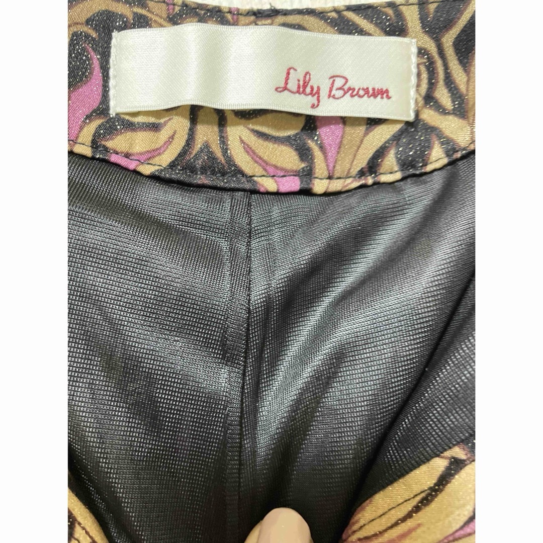 Lily Brown(リリーブラウン)の再お値下げ⭐︎ リリーブラウン　ワイドパンツ  レディースのパンツ(カジュアルパンツ)の商品写真