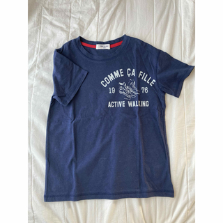 COMME CA ISM - コムサ ネイビー Tシャツ size130