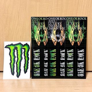 モンスターエナジー(Monster Energy)の非売品 モンスター × ONE OK ROCK ステッカーセット(ミュージシャン)