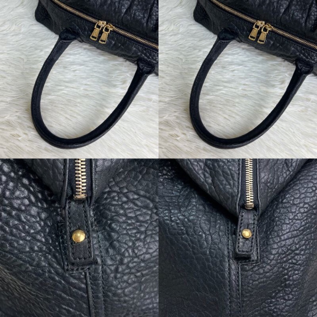 Yves Saint Laurent(イヴサンローラン)の人気♡デカロゴ♡オールレザー♡イヴ･サンローラン レザー ボストンバッグ レディースのバッグ(ボストンバッグ)の商品写真