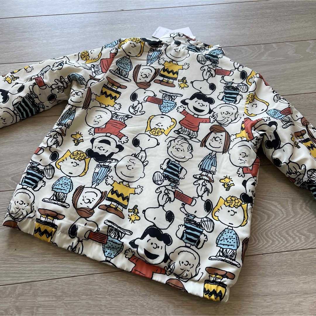 SNOOPY(スヌーピー)の新品タグ付　裏起毛　スヌーピー　ジャケット　120 キッズ/ベビー/マタニティのキッズ服男の子用(90cm~)(ジャケット/上着)の商品写真