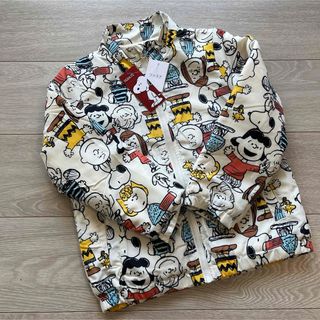 SNOOPY - 新品タグ付　裏起毛　スヌーピー　ジャケット　120