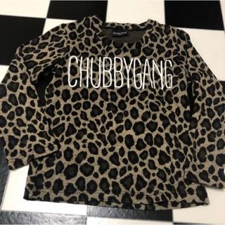 チャビーギャング(CHUBBYGANG)のチャビーギャング 120 ヒョウ柄 セーター(その他)