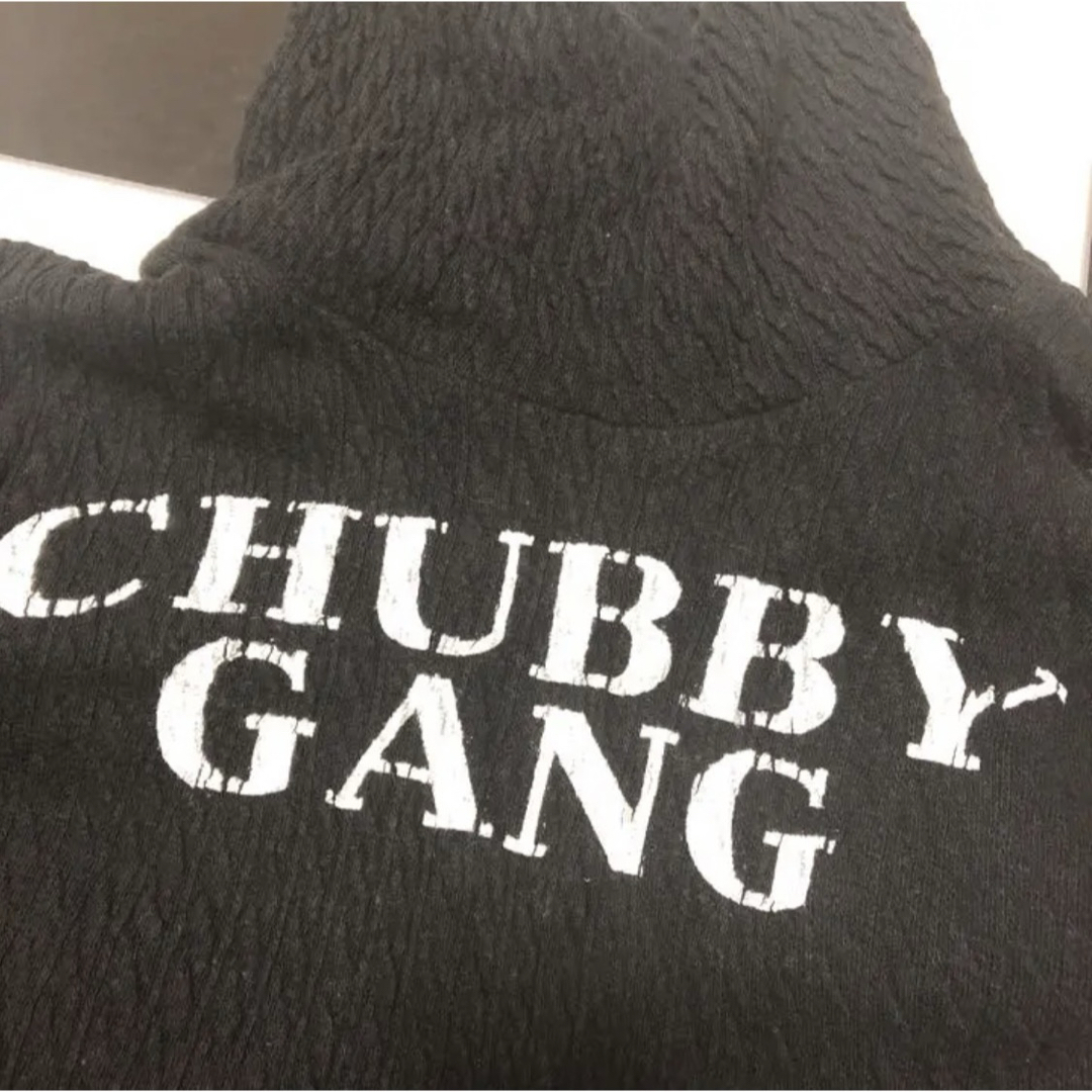 CHUBBYGANG(チャビーギャング)のチャビーギャング 120 ハイネック ブラック キッズ/ベビー/マタニティのキッズ服男の子用(90cm~)(Tシャツ/カットソー)の商品写真