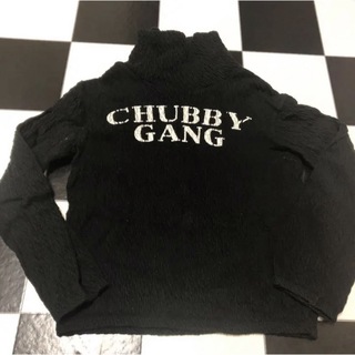 チャビーギャング(CHUBBYGANG)のチャビーギャング 120 ハイネック ブラック(Tシャツ/カットソー)