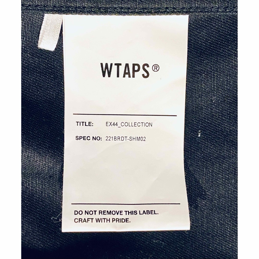 W)taps(ダブルタップス)の【美品】WTAPS シャツジャケット X01 日本製 黒 長袖 極希少品 大人気 メンズのトップス(シャツ)の商品写真