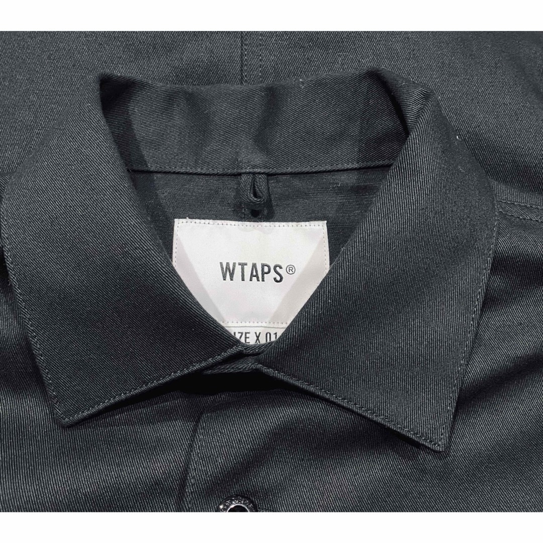 W)taps(ダブルタップス)の【美品】WTAPS シャツジャケット X01 日本製 黒 長袖 極希少品 大人気 メンズのトップス(シャツ)の商品写真