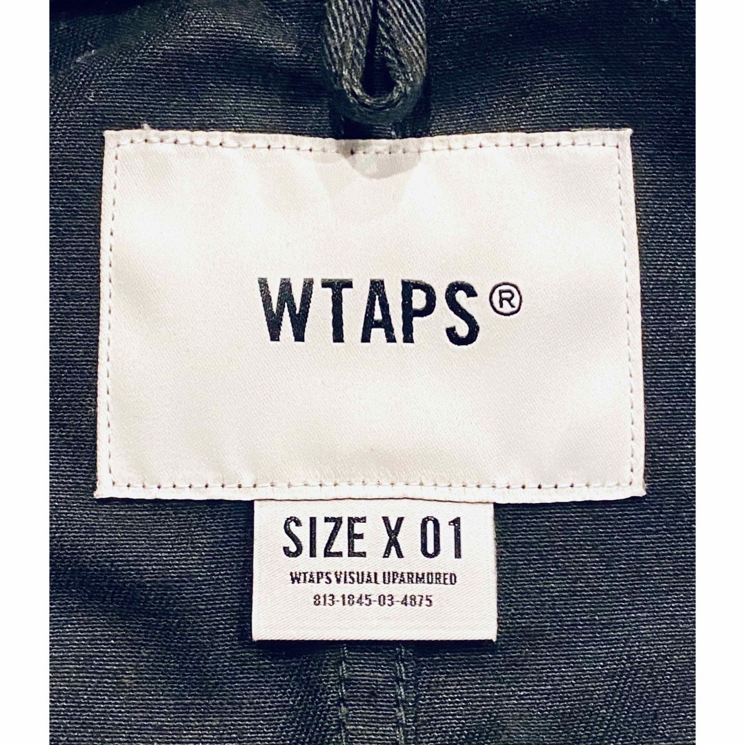 W)taps(ダブルタップス)の【美品】WTAPS シャツジャケット X01 日本製 黒 長袖 極希少品 大人気 メンズのトップス(シャツ)の商品写真