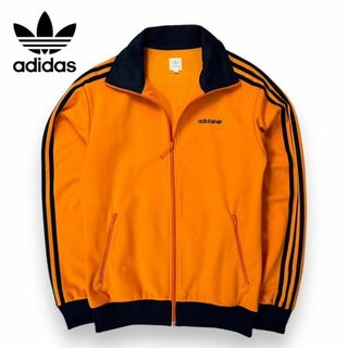 オリジナルス(Originals（adidas）)の【希少品】アディダス オリジナル トラックジャケット 万国旗タグ オレンジ M(ジャージ)