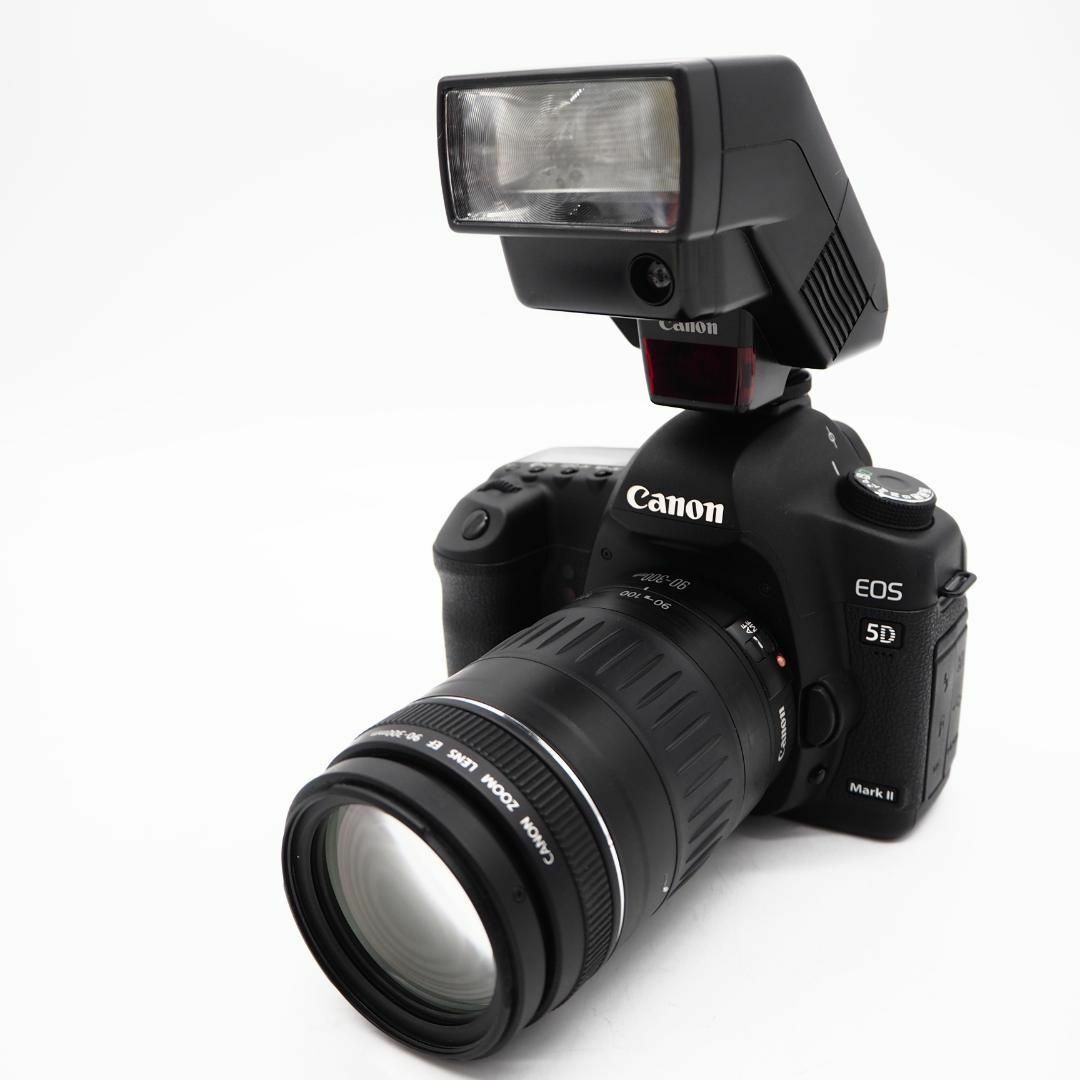 Canon(キヤノン)のCanon キヤノン EOS 5D mark II 望遠レンズセット スマホ/家電/カメラのカメラ(その他)の商品写真
