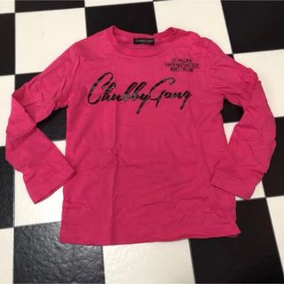 チャビーギャング(CHUBBYGANG)のチャビーギャング 120 ロンT ピンク(Tシャツ/カットソー)