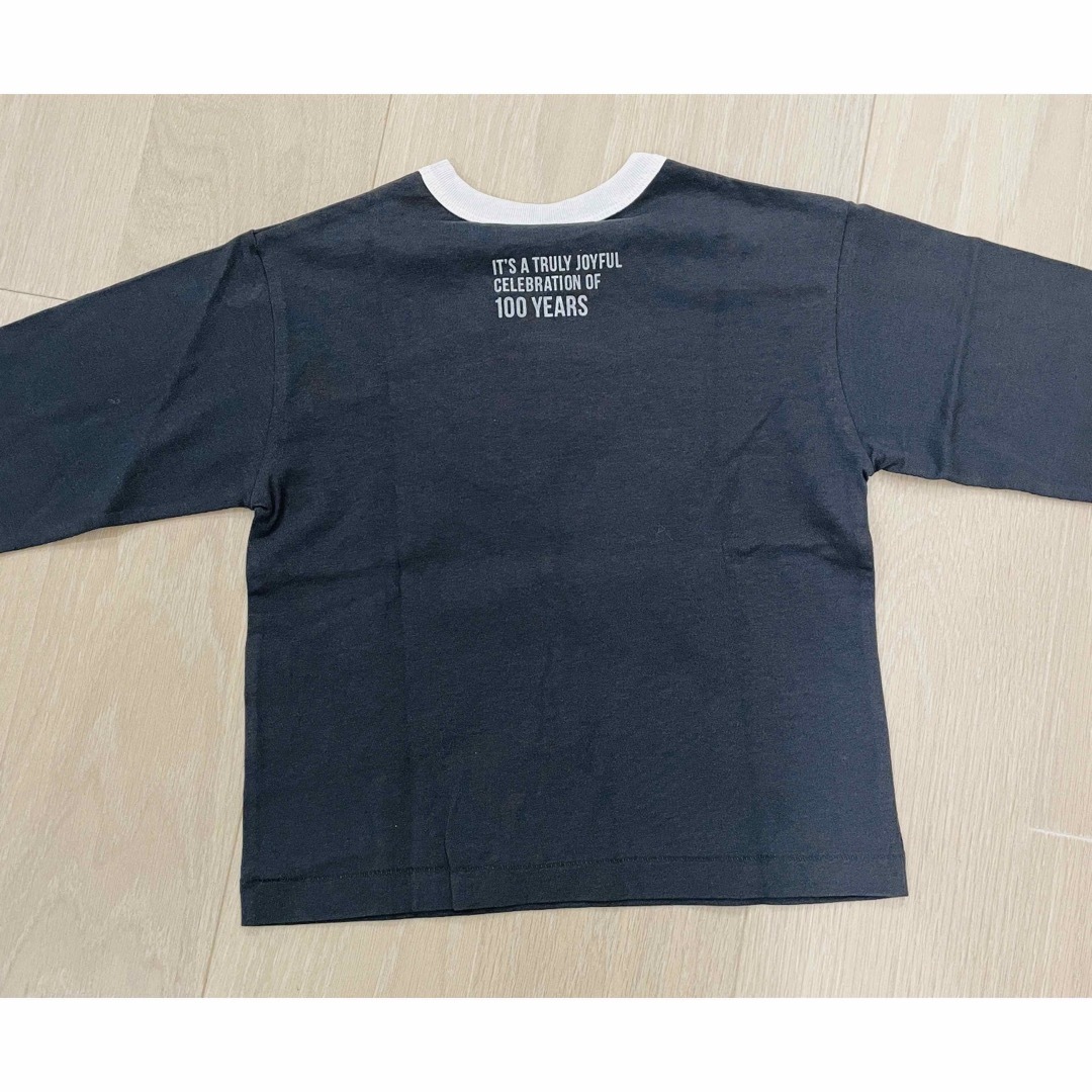 UNITED ARROWS green label relaxing(ユナイテッドアローズグリーンレーベルリラクシング)のラッセルアスレティック キッズ ディズニー 100周年 長袖 Tシャツ キッズ/ベビー/マタニティのキッズ服男の子用(90cm~)(Tシャツ/カットソー)の商品写真