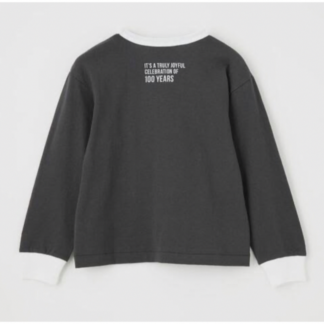 UNITED ARROWS green label relaxing(ユナイテッドアローズグリーンレーベルリラクシング)のラッセルアスレティック キッズ ディズニー 100周年 長袖 Tシャツ キッズ/ベビー/マタニティのキッズ服男の子用(90cm~)(Tシャツ/カットソー)の商品写真