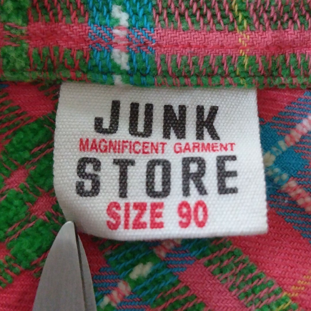 JUNK STORE(ジャンクストアー)の♡JUNK STORE♡シャツ♡ キッズ/ベビー/マタニティのキッズ服男の子用(90cm~)(ブラウス)の商品写真