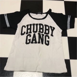 チャビーギャング(CHUBBYGANG)のチャビーギャング 120 ロゴ Tシャツ(Tシャツ/カットソー)