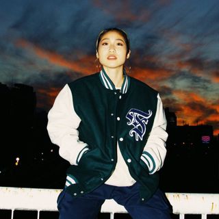 FLATLUX "Backdoor Varsity Jacket"(スタジャン)