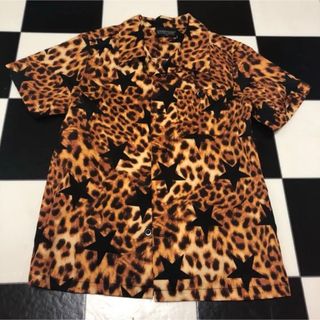 チャビーギャング(CHUBBYGANG)のチャビーギャング 120 ヒョウ柄 星 シャツ(Tシャツ/カットソー)