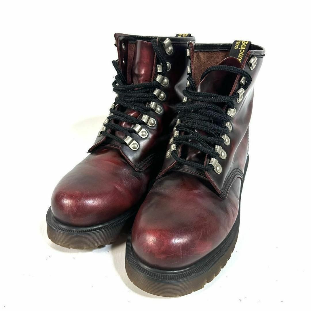 Dr.Martens(ドクターマーチン)の【希少品】ドクターマーチン 8フックブーツヴィンテージ UK9 英国製 入手困難 メンズの靴/シューズ(ブーツ)の商品写真