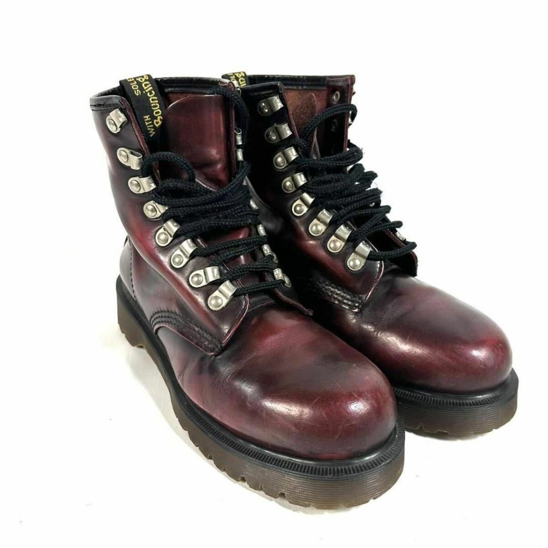 Dr.Martens(ドクターマーチン)の【希少品】ドクターマーチン 8フックブーツヴィンテージ UK9 英国製 入手困難 メンズの靴/シューズ(ブーツ)の商品写真