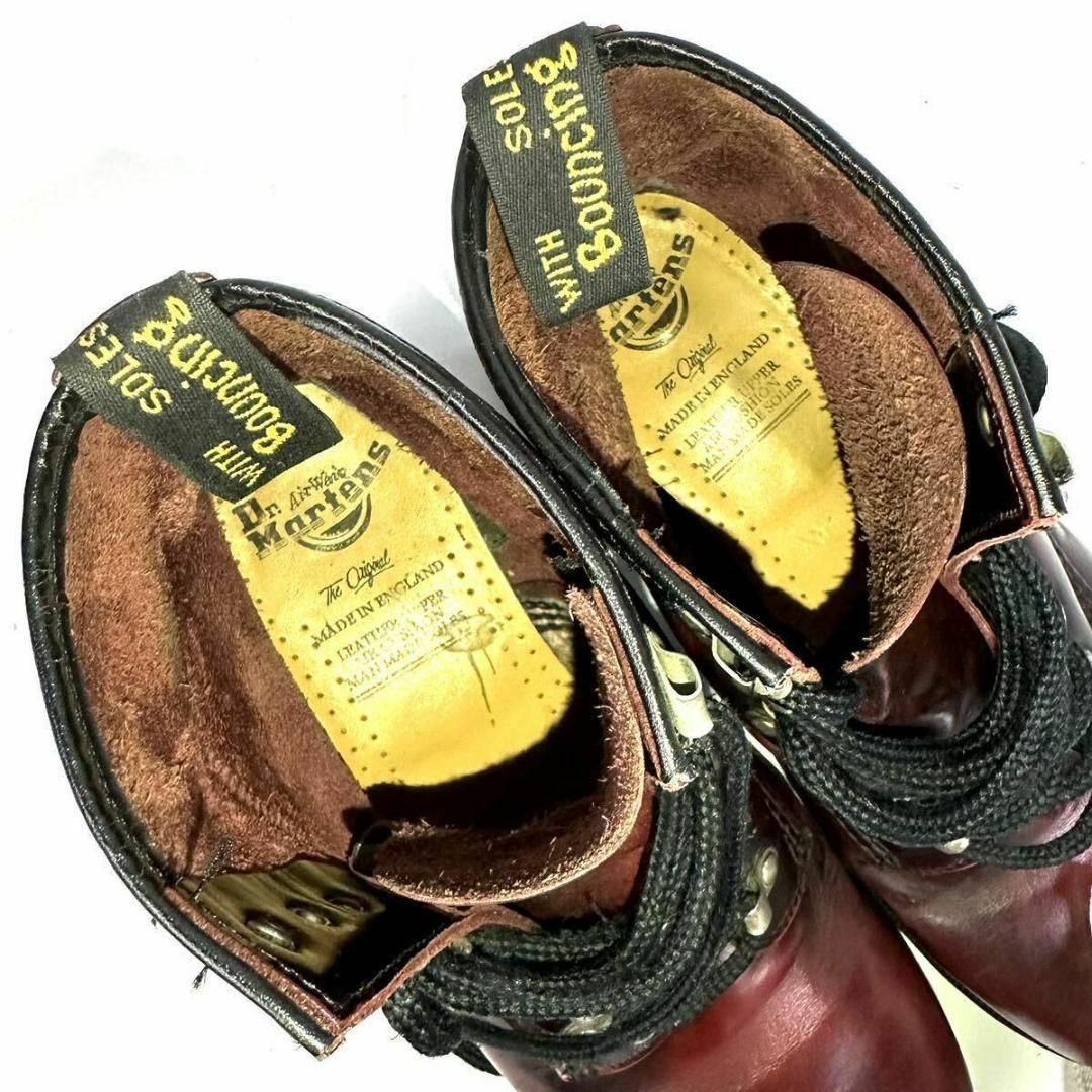 Dr.Martens(ドクターマーチン)の【希少品】ドクターマーチン 8フックブーツヴィンテージ UK9 英国製 入手困難 メンズの靴/シューズ(ブーツ)の商品写真