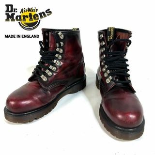 ドクターマーチン(Dr.Martens)の【希少品】ドクターマーチン 8フックブーツヴィンテージ UK9 英国製 入手困難(ブーツ)