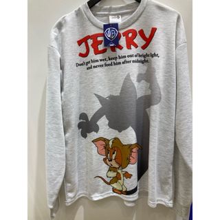 新品 トムとジェリー ギズモ グレムリン コラボ 長袖Tシャツ ロンt メンズ(Tシャツ/カットソー(七分/長袖))