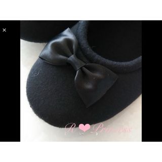 ♡安価＆高品質♡艶リボン♡袋付き♡滑り止め付き♡ママの必需品♡(スリッパ/ルームシューズ)