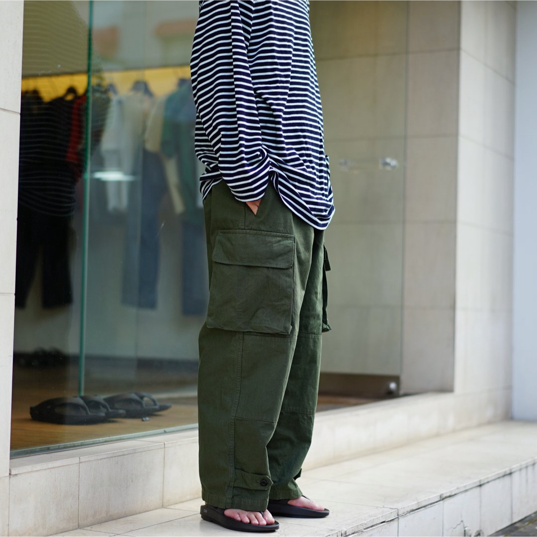 COMOLI - OUTIL Pantalon Blesle m47 ウティミリタリーパンの通販 by