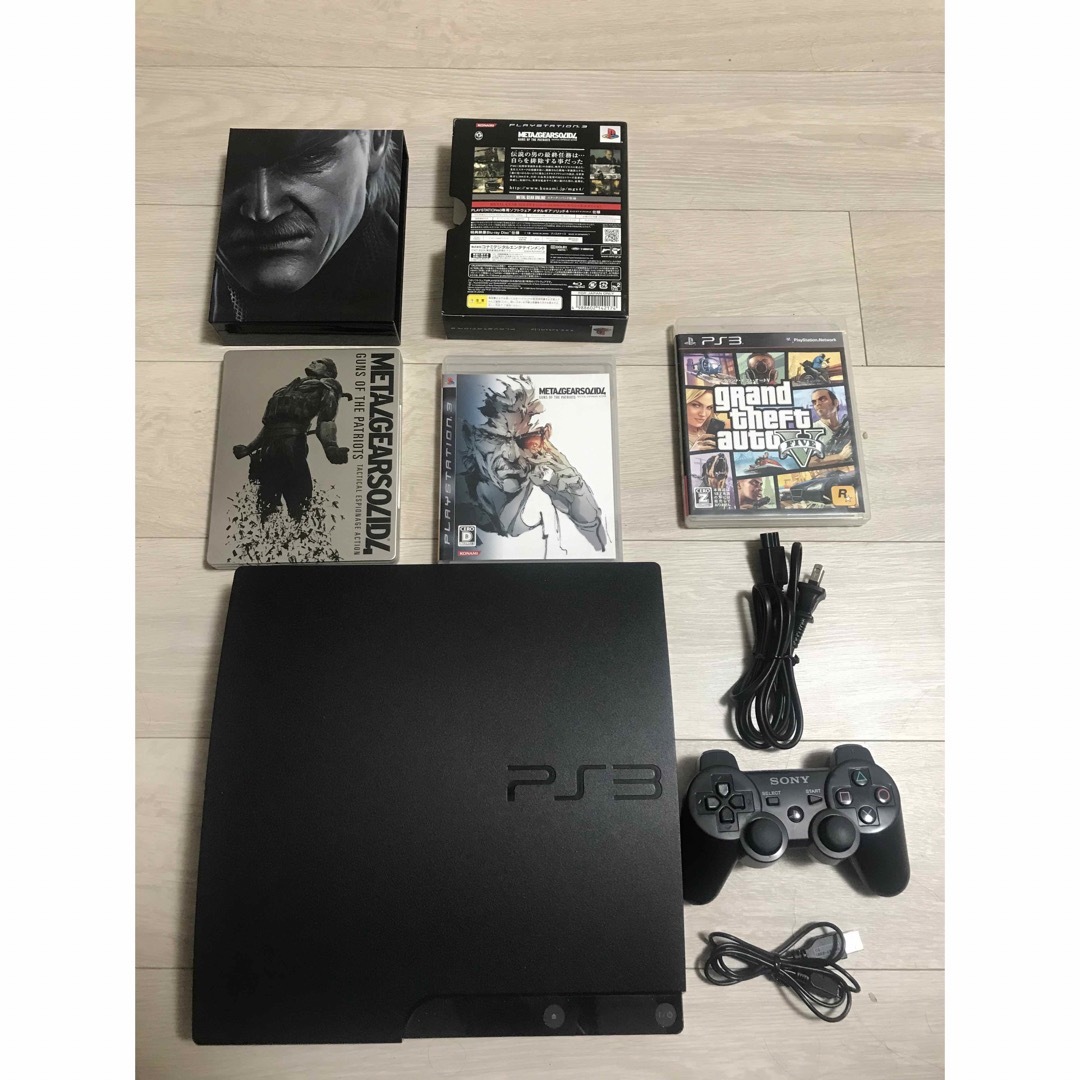 PlayStation3(プレイステーション3)のPlayStation3   160GB  セット　＋　おまけソフト エンタメ/ホビーのゲームソフト/ゲーム機本体(家庭用ゲーム機本体)の商品写真