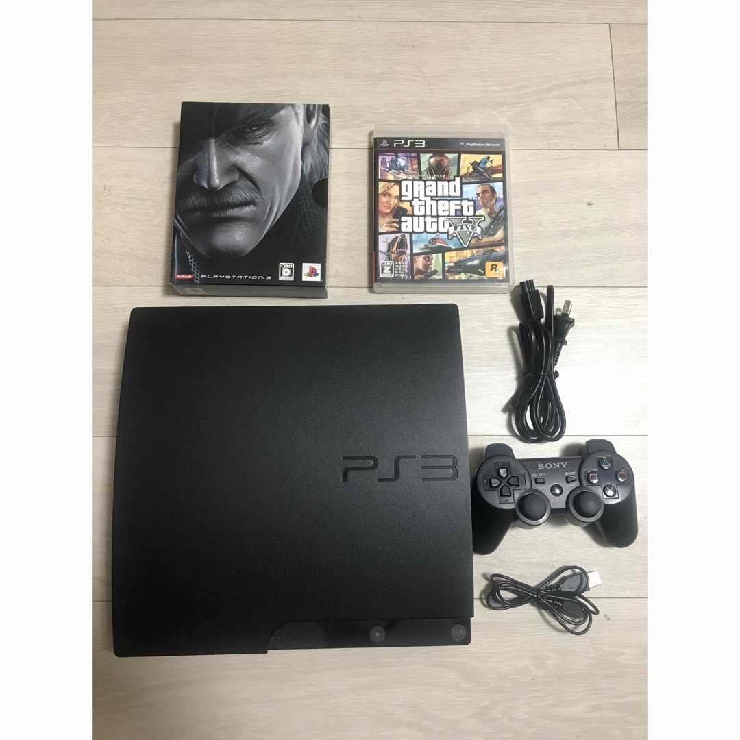 PlayStation3(プレイステーション3)のPlayStation3   160GB  セット　＋　おまけソフト エンタメ/ホビーのゲームソフト/ゲーム機本体(家庭用ゲーム機本体)の商品写真