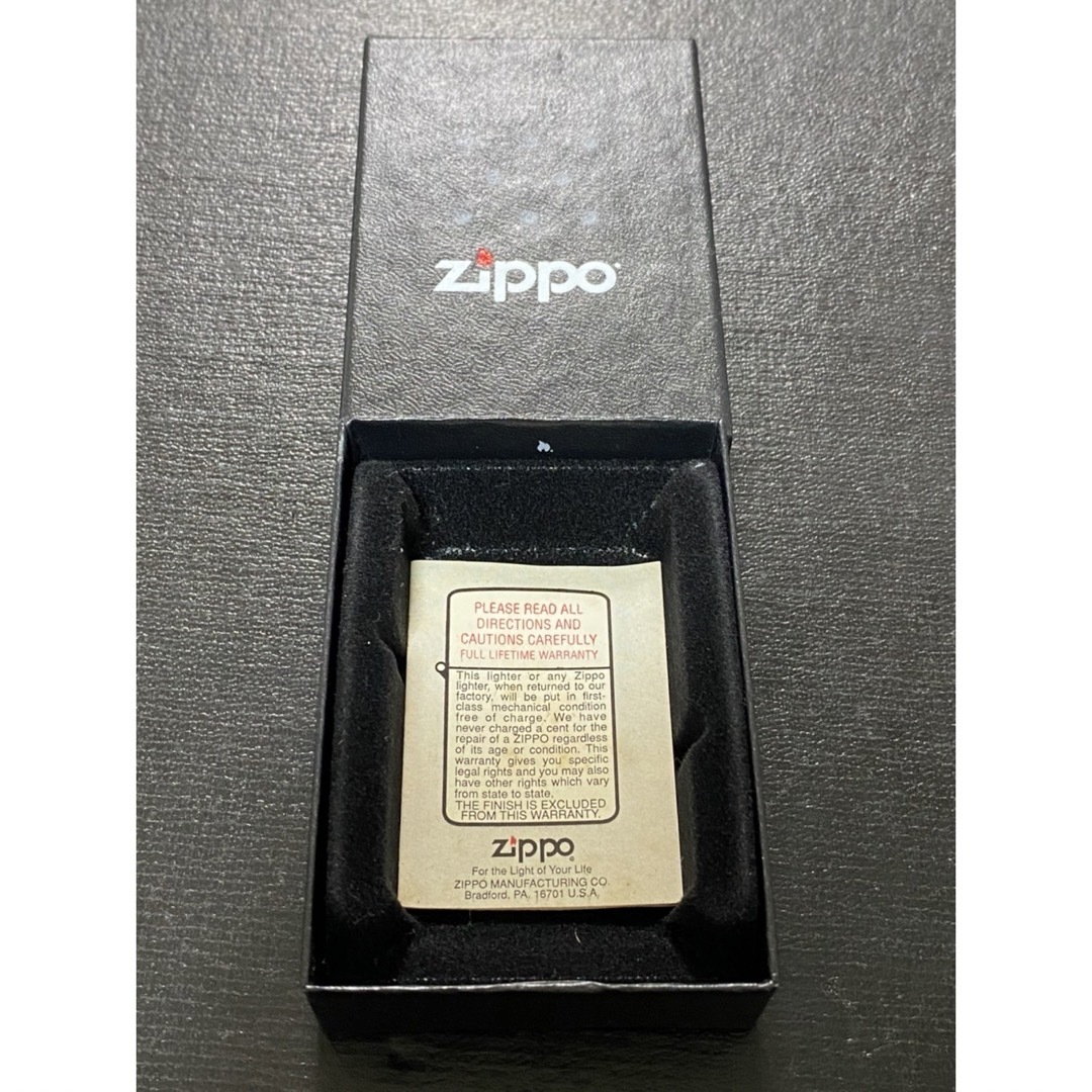 zippo 筆記体 ヴィンテージ 1987年製 シルバー 希少モデル メンズのメンズ その他(その他)の商品写真