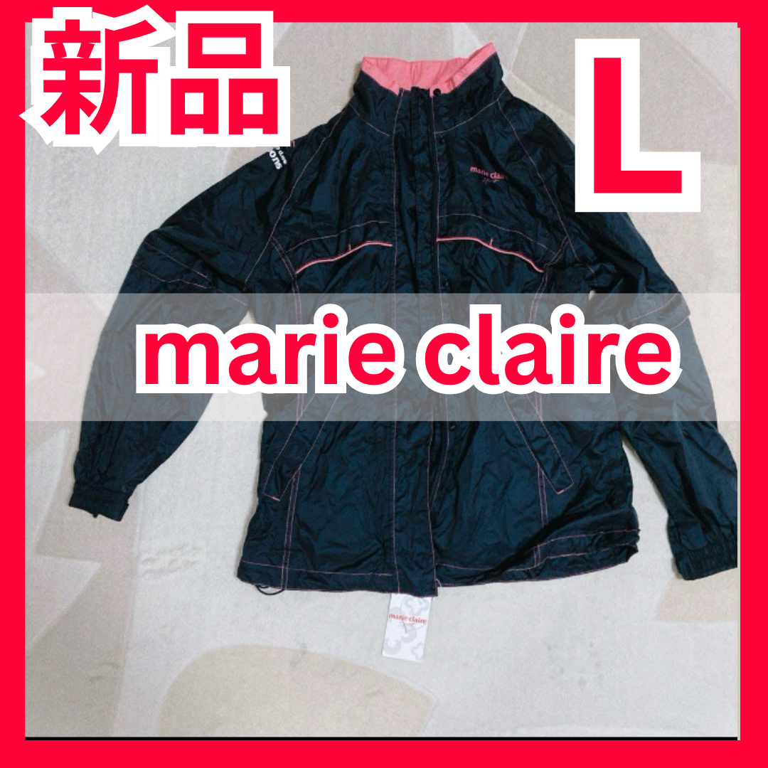 marieclaire L　マリクレール ゴルフウエア レインウェア上下セット