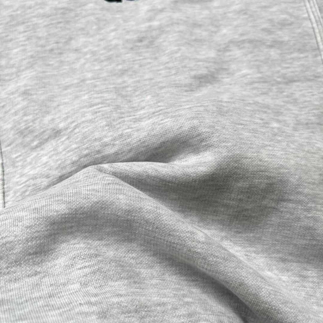 adidas(アディダス)の【80s～ アディダス】刺繍ロゴ ハーフジップ スウェット トレーナー グレー その他のその他(その他)の商品写真