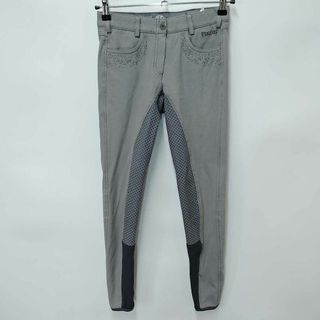 ピカー キュロット カロッタグリップ キュロット KIDS BREECHES USサイズ13 グレー 8434 キッズ PIKEUR ジュニア(その他)