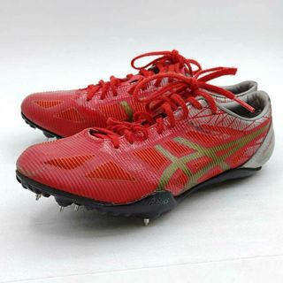 アシックス(asics)のアシックス 陸上 スパイク レイスプリントSP 23.5cm TTP036 メンズ asics レディース ステップ限定(陸上競技)