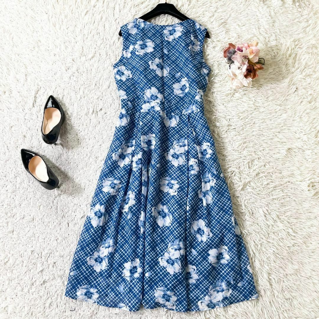 LAURA ASHLEY - 極美品✨ ローラアシュレイ フレアワンピース 花柄 13