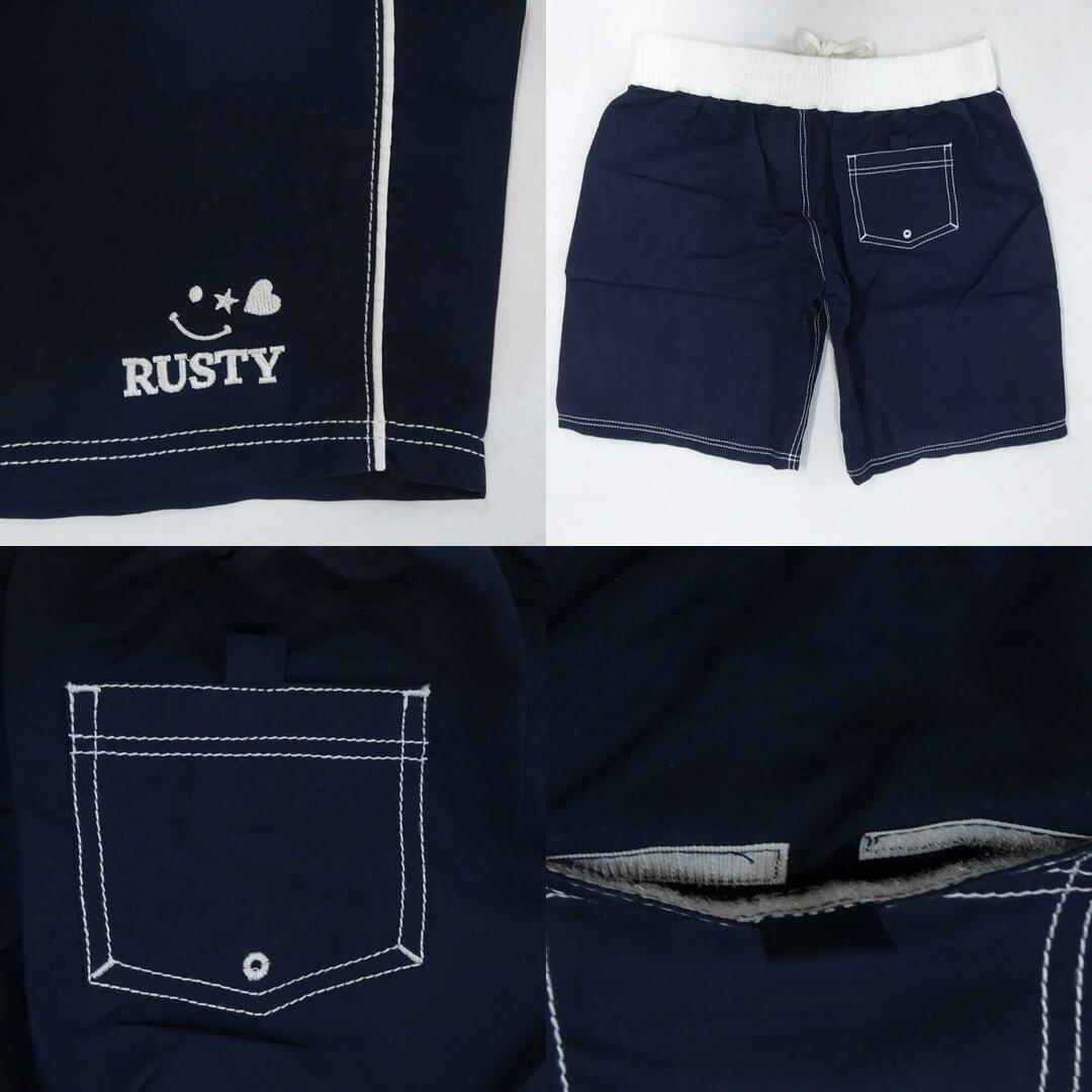 RUSTY(ラスティ)の【未使用】[セット] ラスティ 水着 ビキニ パット付 ラッシュガード ボードショーツ 7S 933-694 レディース RUSTY 水着 スポーツ/アウトドアのスポーツ/アウトドア その他(マリン/スイミング)の商品写真