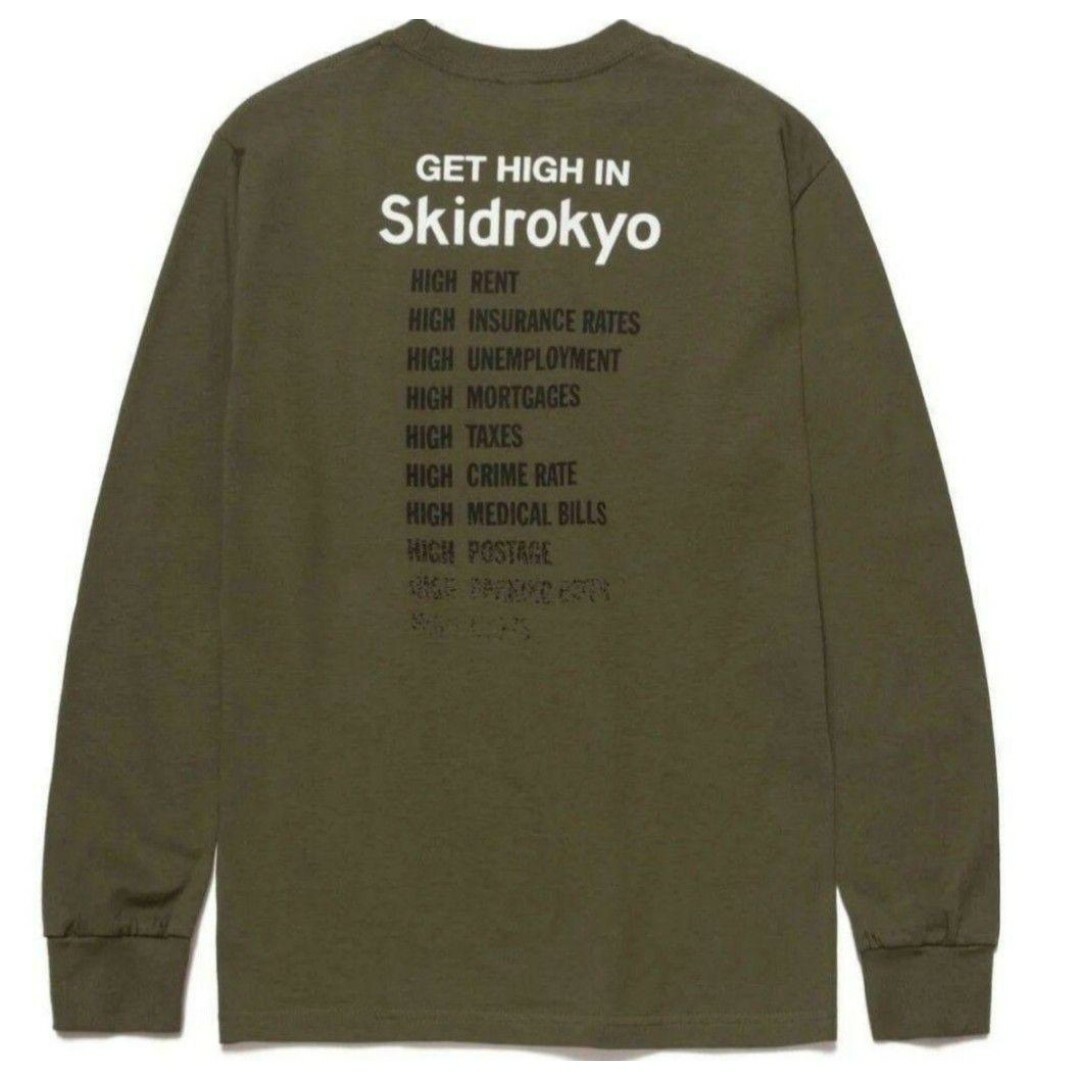 HUF(ハフ)の【M】HUF ハフ ロンT 長袖Tシャツ SKIDROKYO GET HIGH メンズのトップス(Tシャツ/カットソー(七分/長袖))の商品写真