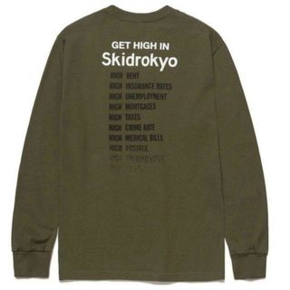 HUF - 【M】HUF ハフ ロンT 長袖Tシャツ SKIDROKYO GET HIGH