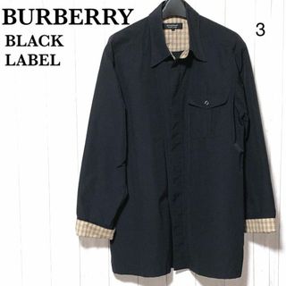 バーバリーブラックレーベル(BURBERRY BLACK LABEL)のバーバリーブラックレーベル BURBERRY シャツジャケット ロクヨンクロス (シャツ)