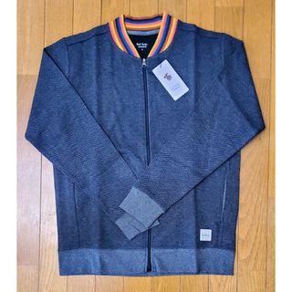 ポールスミス(Paul Smith)のポールスミス　新品　メンズ　ジップアップスウェット(シェブロン/チャコールM)(スウェット)