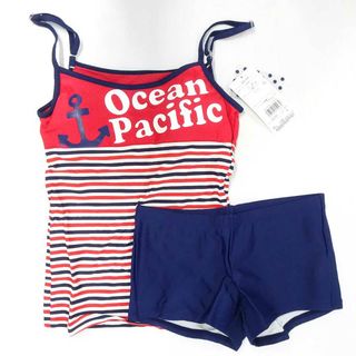 オーシャンパシフィック(OCEAN PACIFIC)の【未使用】オーシャンパシフィック 水着 キャミソール パッド付 9M 522-802 レディース Ocean Pacific(マリン/スイミング)