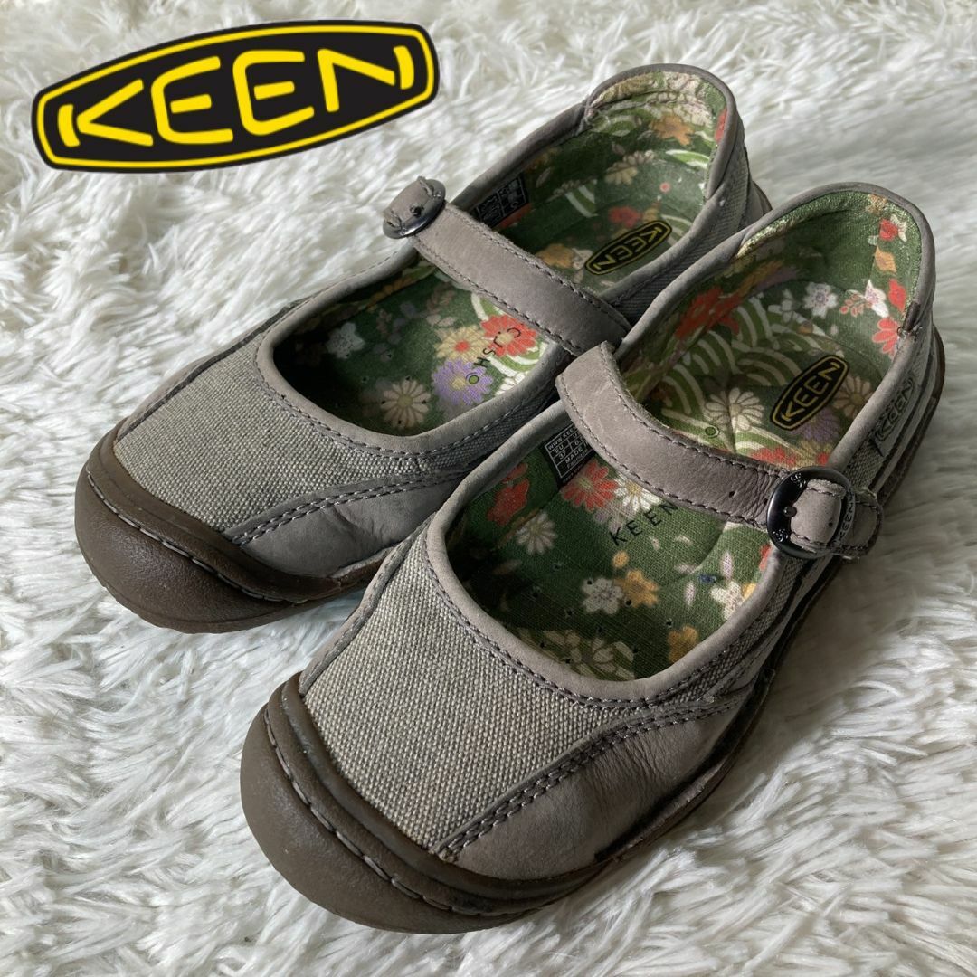 KEEN(キーン)の極美品 KEEN Cush Damen ストラップ ハイキングシューズ 23.5 レディースの靴/シューズ(その他)の商品写真