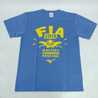 ミズノ(MIZUNO)の【未使用】ミズノ 競泳 FIA マスターズ 2018 スイミング フェスティバル ドライシャツ Tシャツ S ユニセックス MIZUNO 水泳(その他)